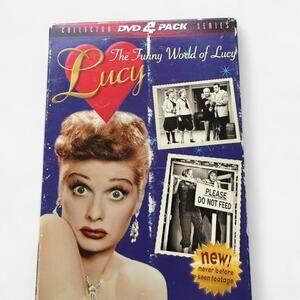 The Funny World of Lucy 4 DVD Collector Box Set I Love Lucy Lucille Ball